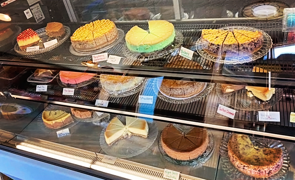 Two Loon Candy Cheesecake Display